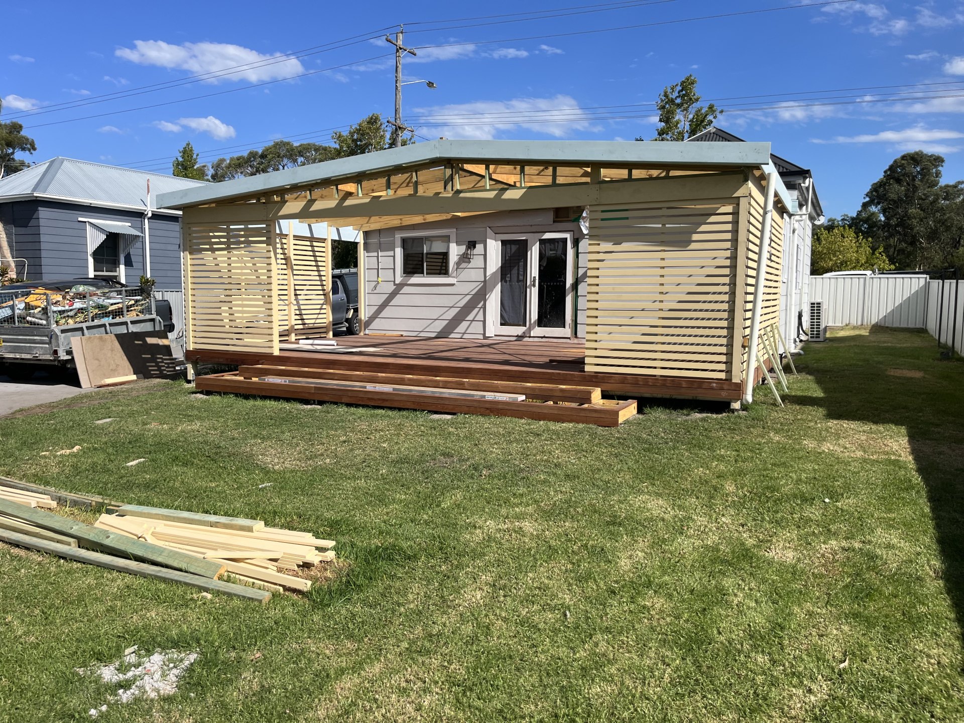 Abermain Deck & Pergola roof